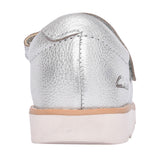 Girls Crown Jane K Metallic Velcro Shoe In Kids H Fit