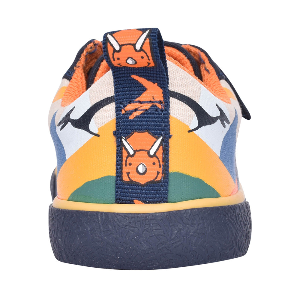 Boys Foxing Play Navy Textile Trainer In Kids F Fit