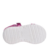 Girls Surfing Tide Hot Pink Textile Sandal In Kids F Fit
