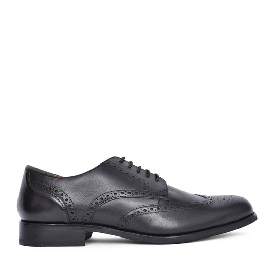 Mens Craft Arlo Limit Leather G-fit Laced Shoe In Black