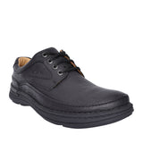 Mens Nature Three G-fit Leather Laced Shoe In Black