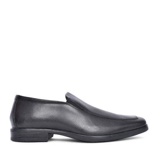 Mens Howard Edge G-fit Apron Toe Shoe In Black