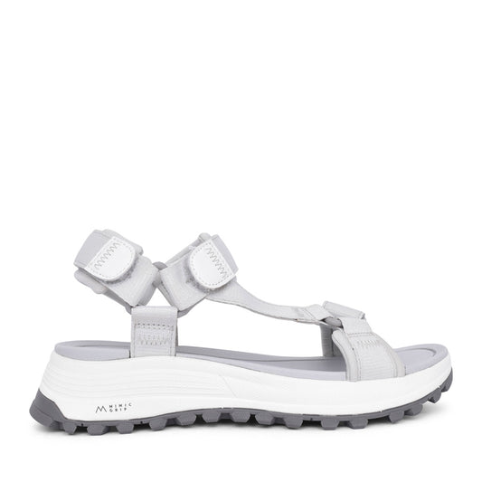 Ladies Atltrek Sport Textile Combi D-fit Sandal In White