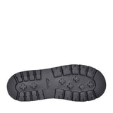 Ladies Orianna Over Leather D-fit Platform Sandal In Black