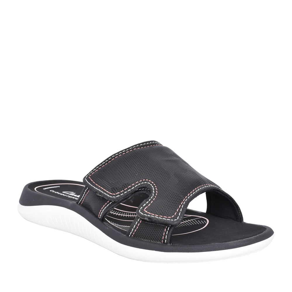 Ladies Glide Bay 2 D-fit Sandal In Black