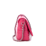 Ladies 184087 Cross Body Bag In Hot Pink