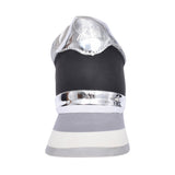 Ladies 141112 Laced Trainer In Grey