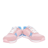 Ladies 141024 Laced Trainer In Pink