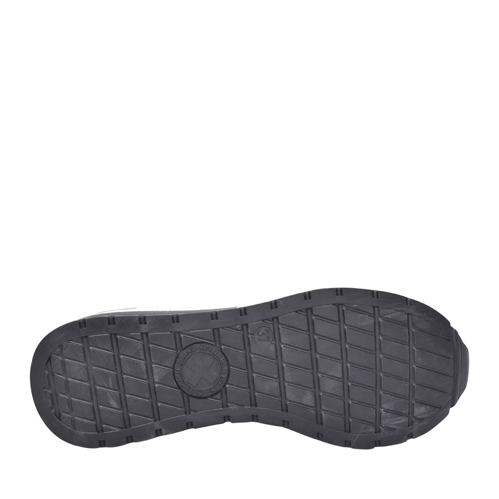 Ladies 141410 Wedged Sandal In Black
