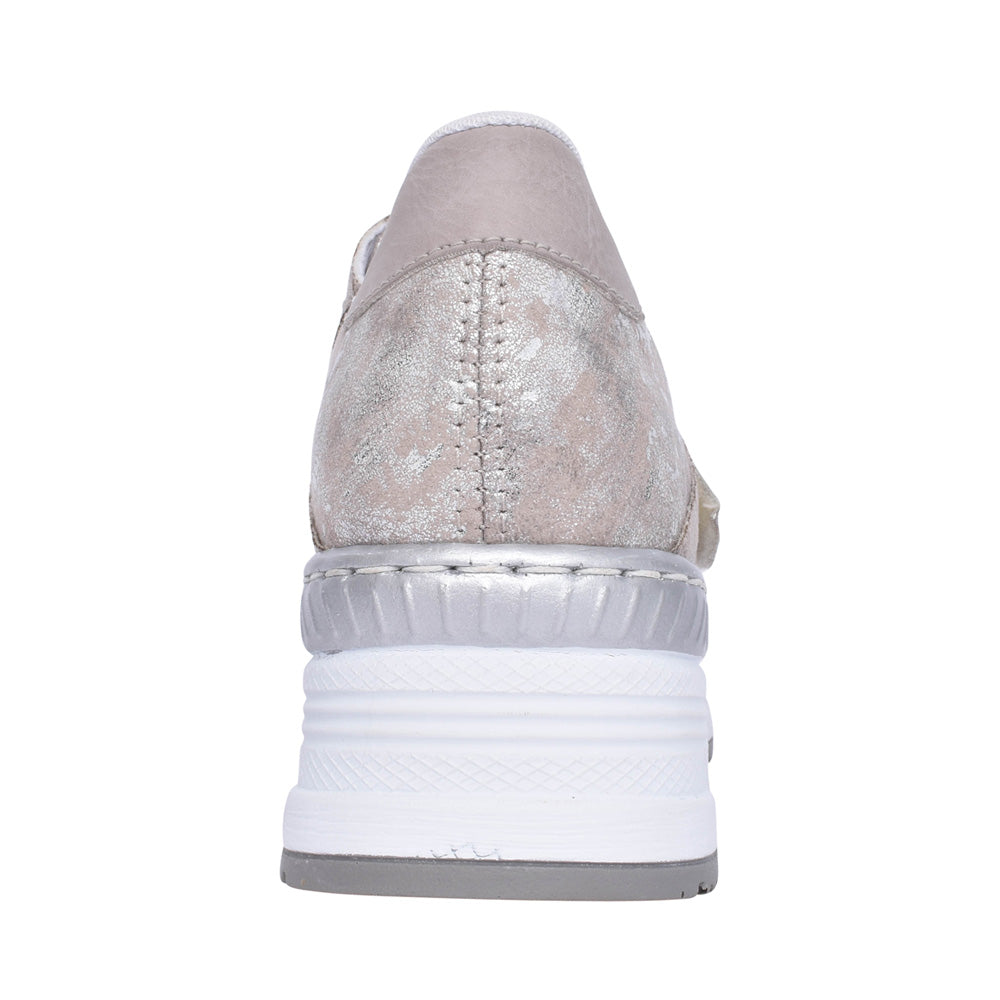 Ladies N4354 Wedge Trainer In Rose