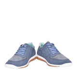 Ladies N5124 Laced Trainer In Blue