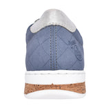 Ladies N5124 Laced Trainer In Blue