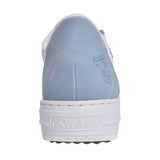 Ladies L5915 Laced Trainer In White