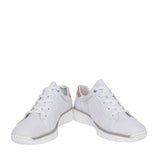 Ladies 53703 Laced Trainer In White