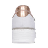 Ladies 53703 Laced Trainer In White