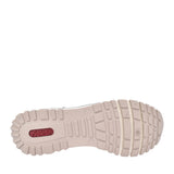 Ladies N7422 Laced Trainer In Off White