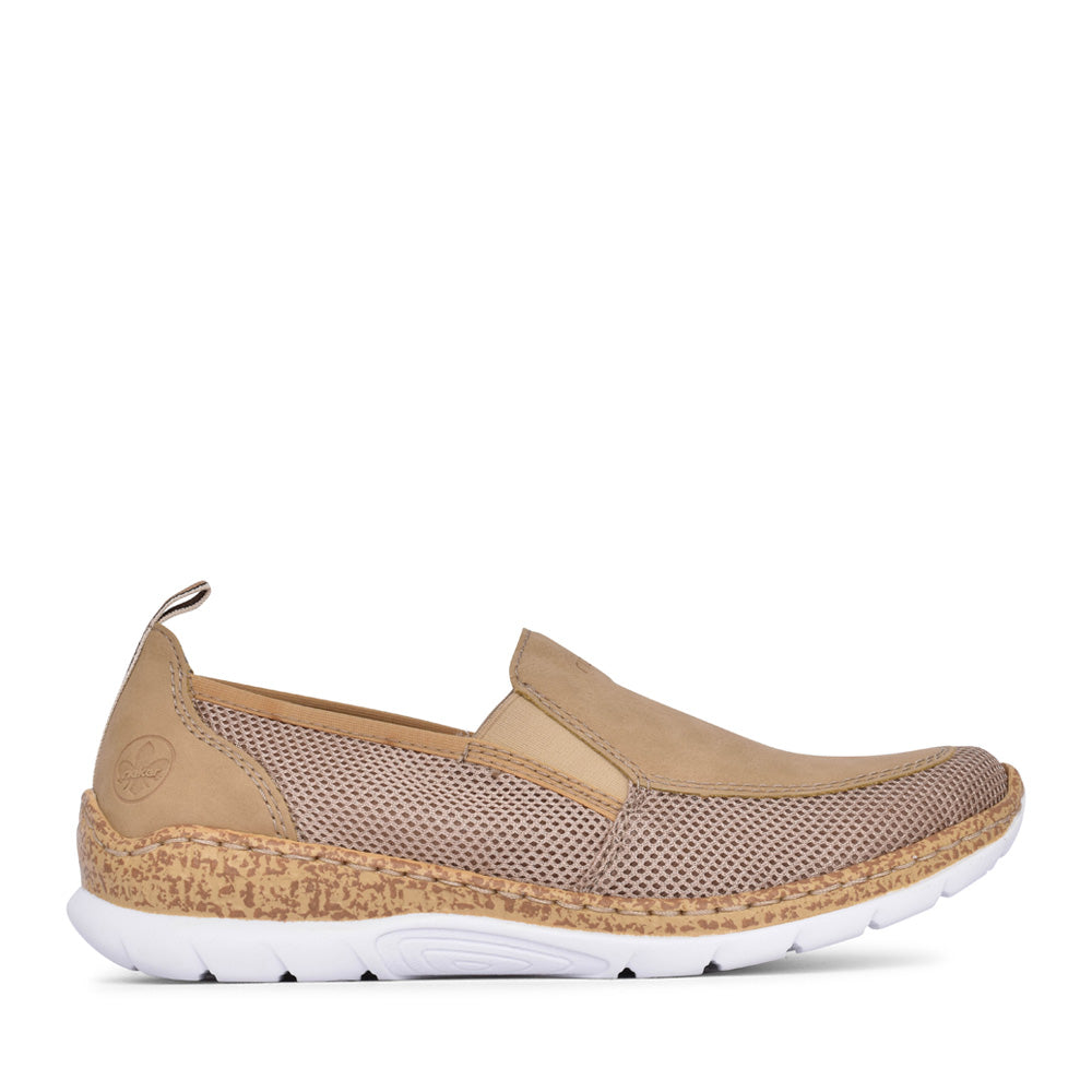 Ladies N4275 Slip-on Shoe In Beige