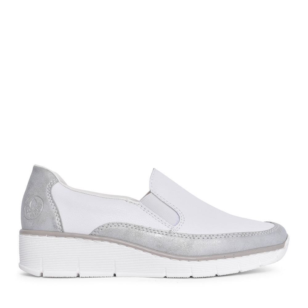 Ladies 53796 Slip-on Shoe In White