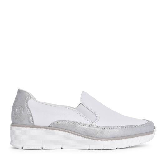 Ladies 53796 Slip-on Shoe In White