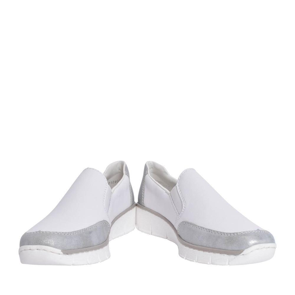 Ladies 53796 Slip-on Shoe In White