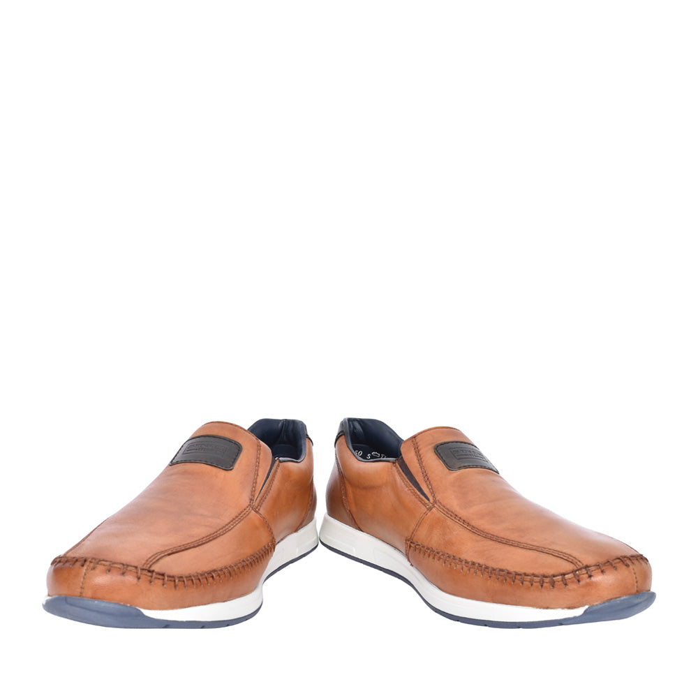 Mens 11962 Slip-on Shoe In Tan