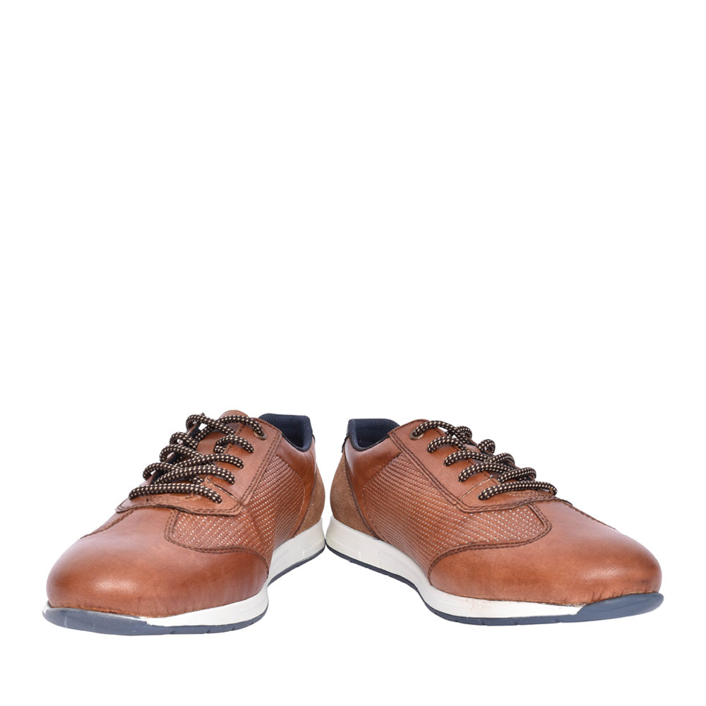 Mens 11927 Laced Shoe In Tan