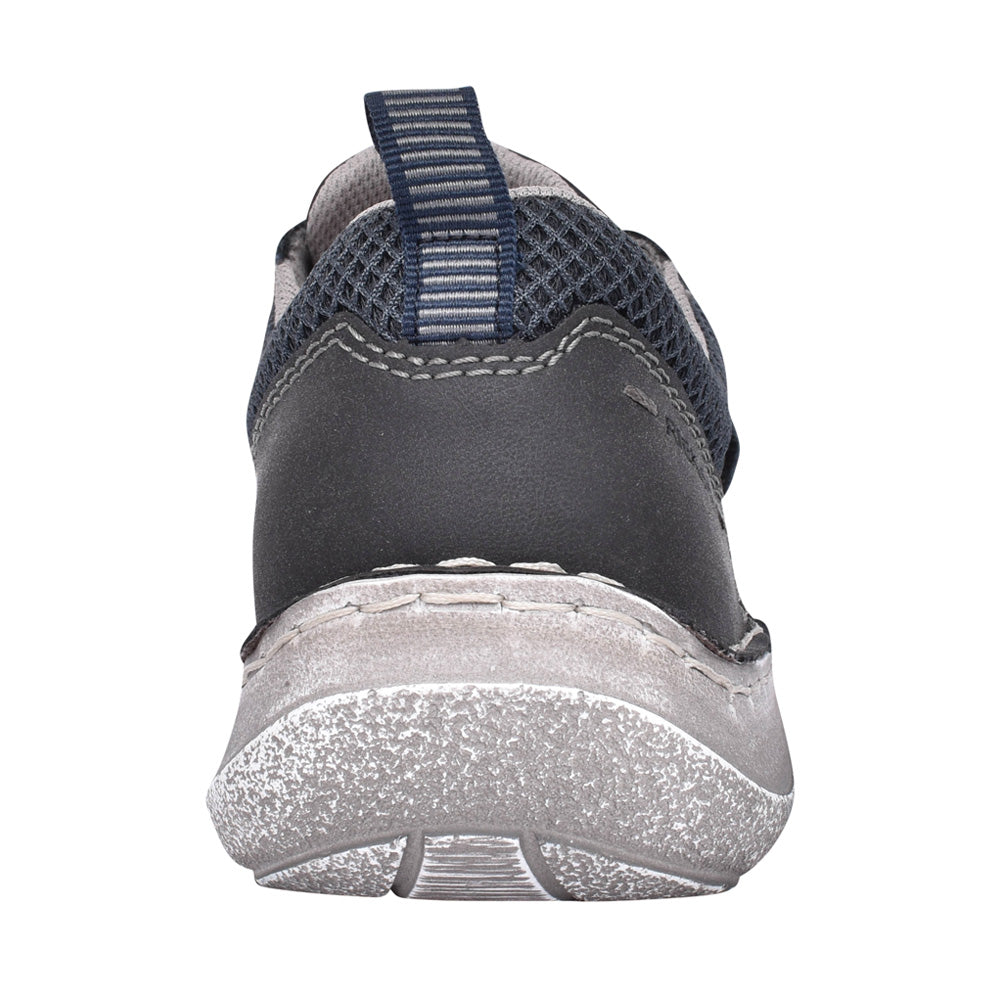 Mens 3058 Velcro Shoe In Blue