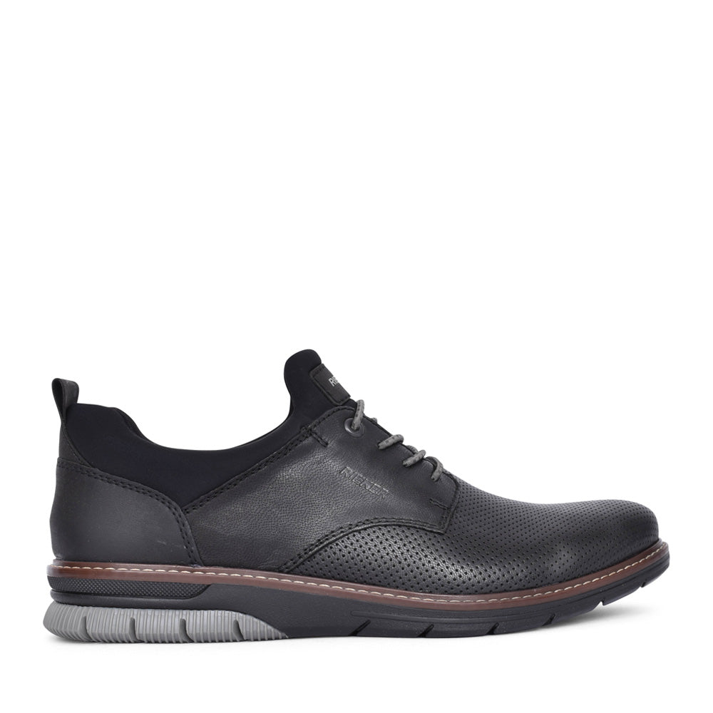 Mens 14450 Laced Shoe In Black