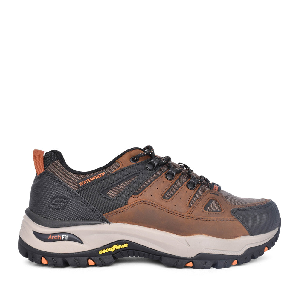 Mens 204630 Arch Fit Dawson Trainer In Dark Brown