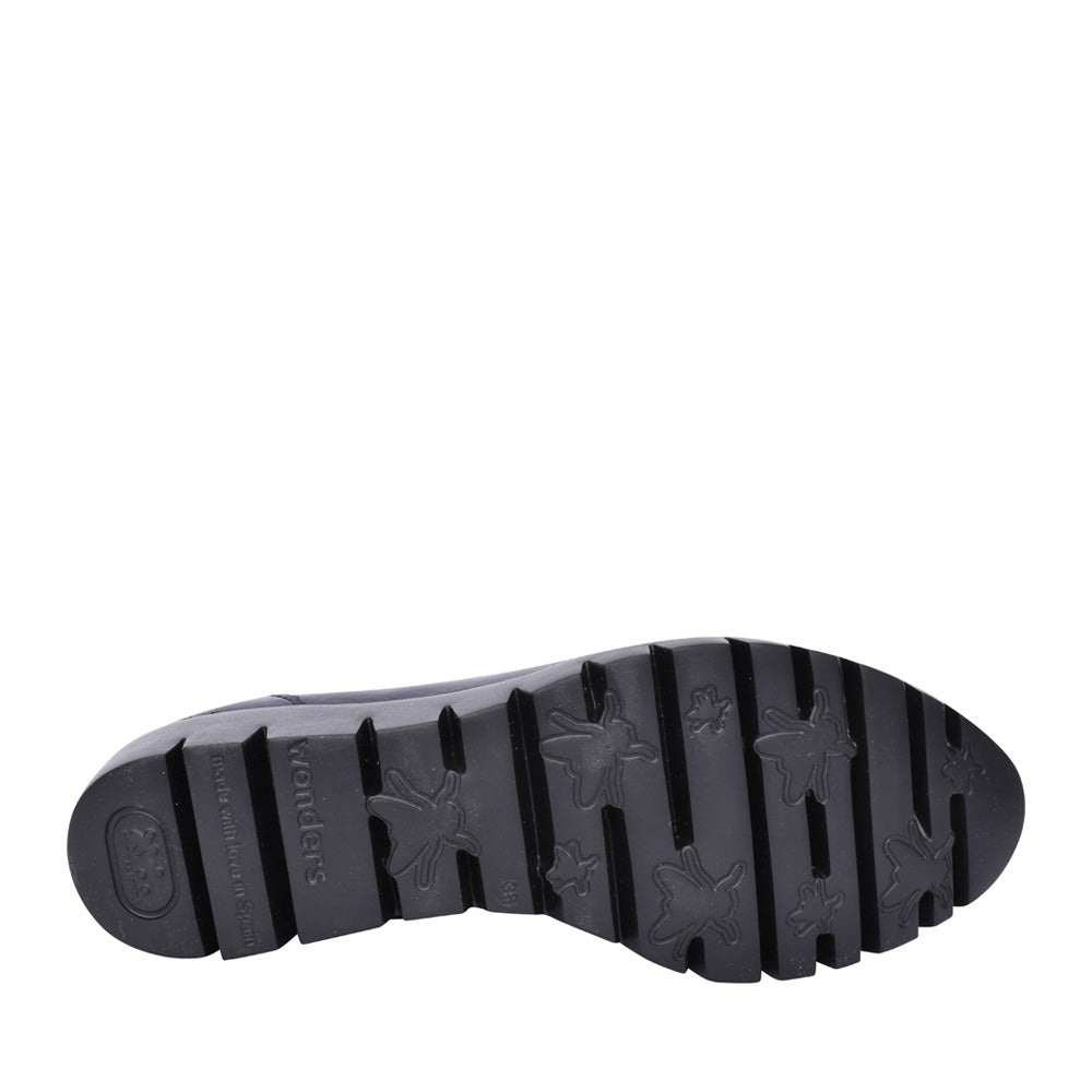 Ladies C-33303 Wedge Shoe In Navy
