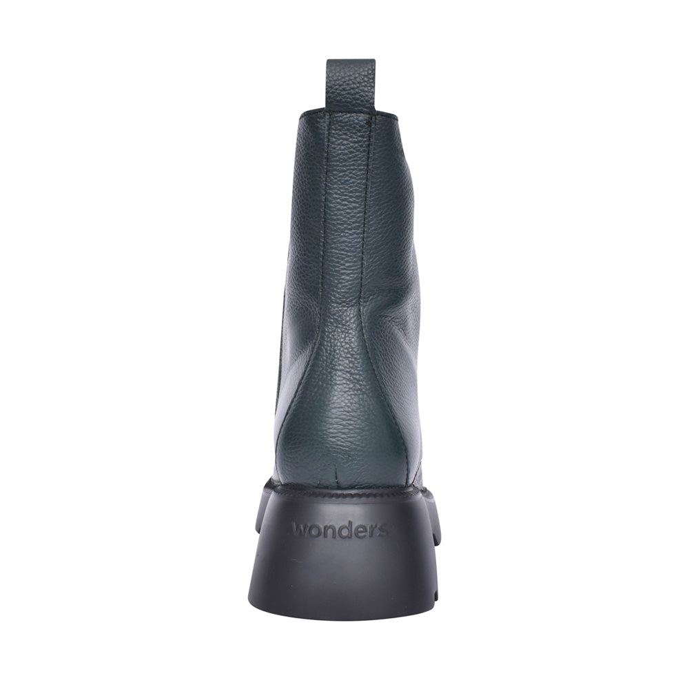 Ladies C-7205 Laced Calf Boot In Green