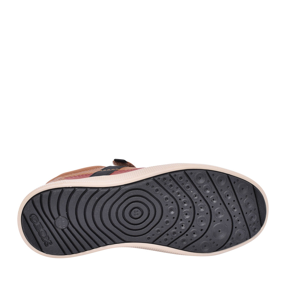 Boys Arzach J164aa Velcro Trainer In Brown