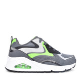 Boys 403647l Uno Gen Colour Surge Laced Trainer In Grey