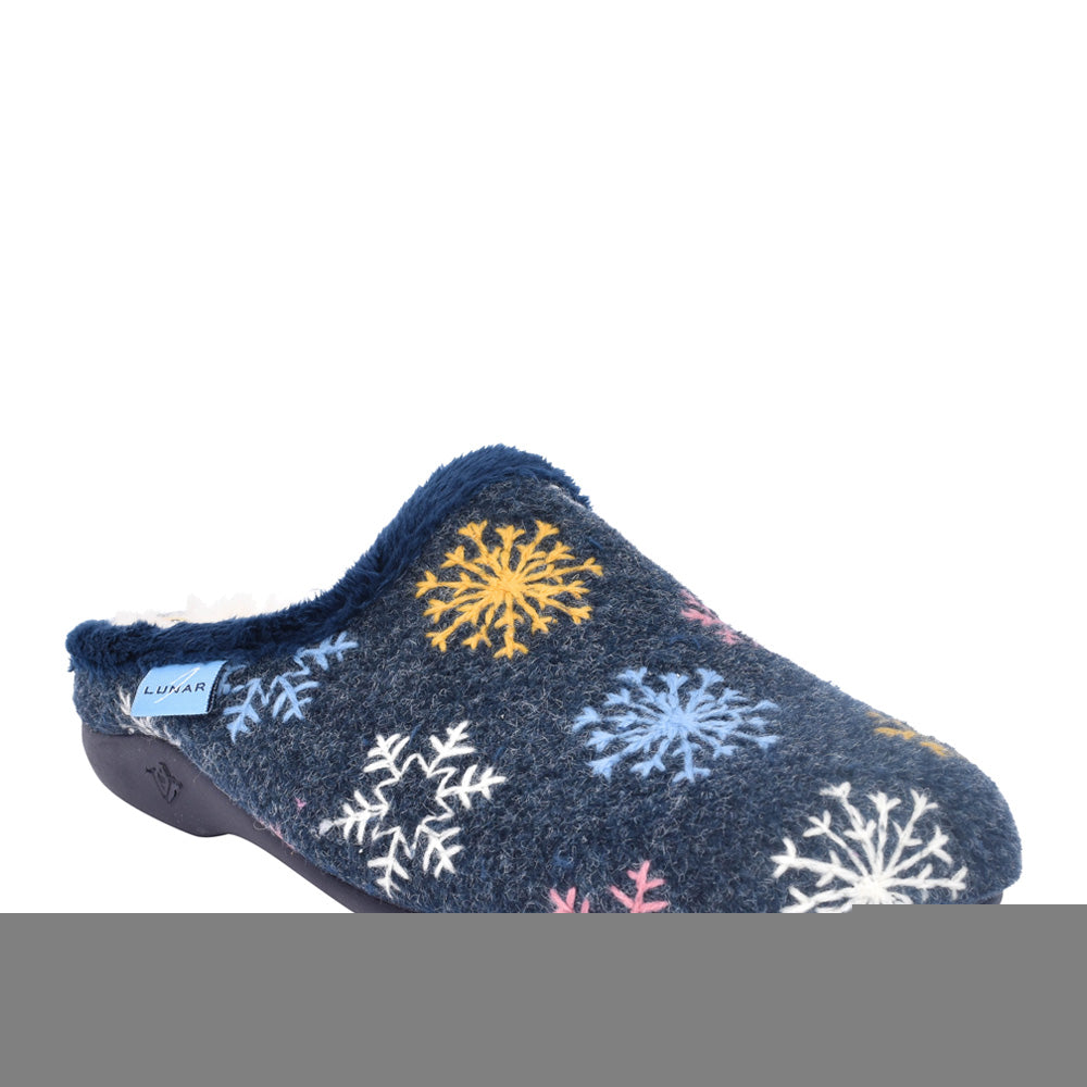 Ladies Kla200 Juniper Mule Slipper In Navy