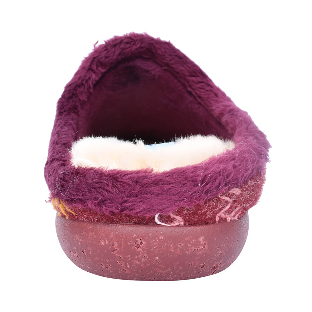 Ladies Kla200 Juniper Mule Slipper In Burgandy