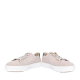 Ladies L59l1 Laced Trainer In Beige