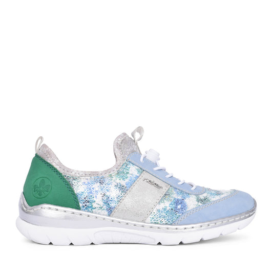 Ladies L3256 Slip-on Trainer In Multi-colour