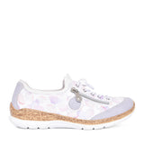 Ladies N4263 Laced Trainer In Multi-colour