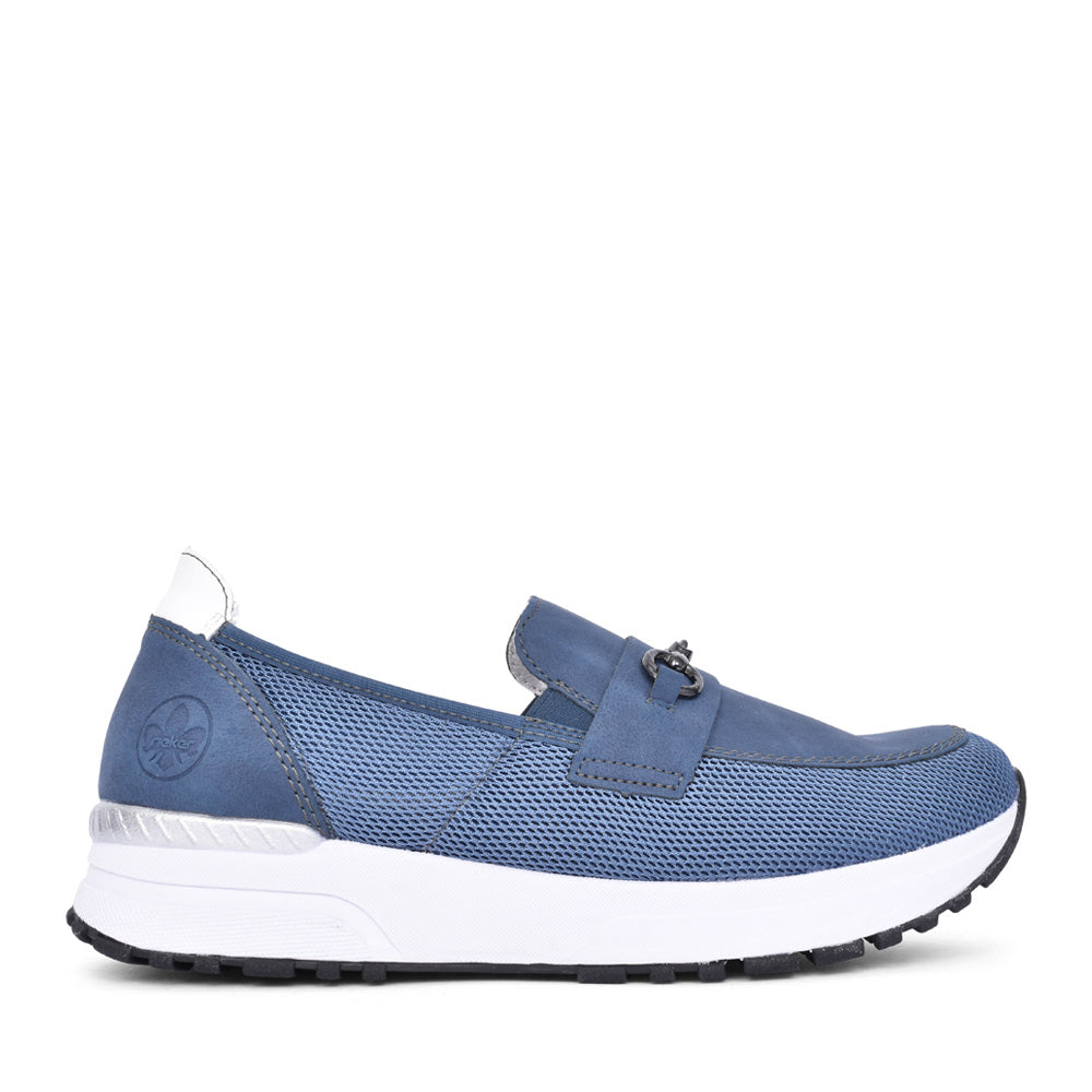 Ladies N7455 Slip-on Shoe In Denim