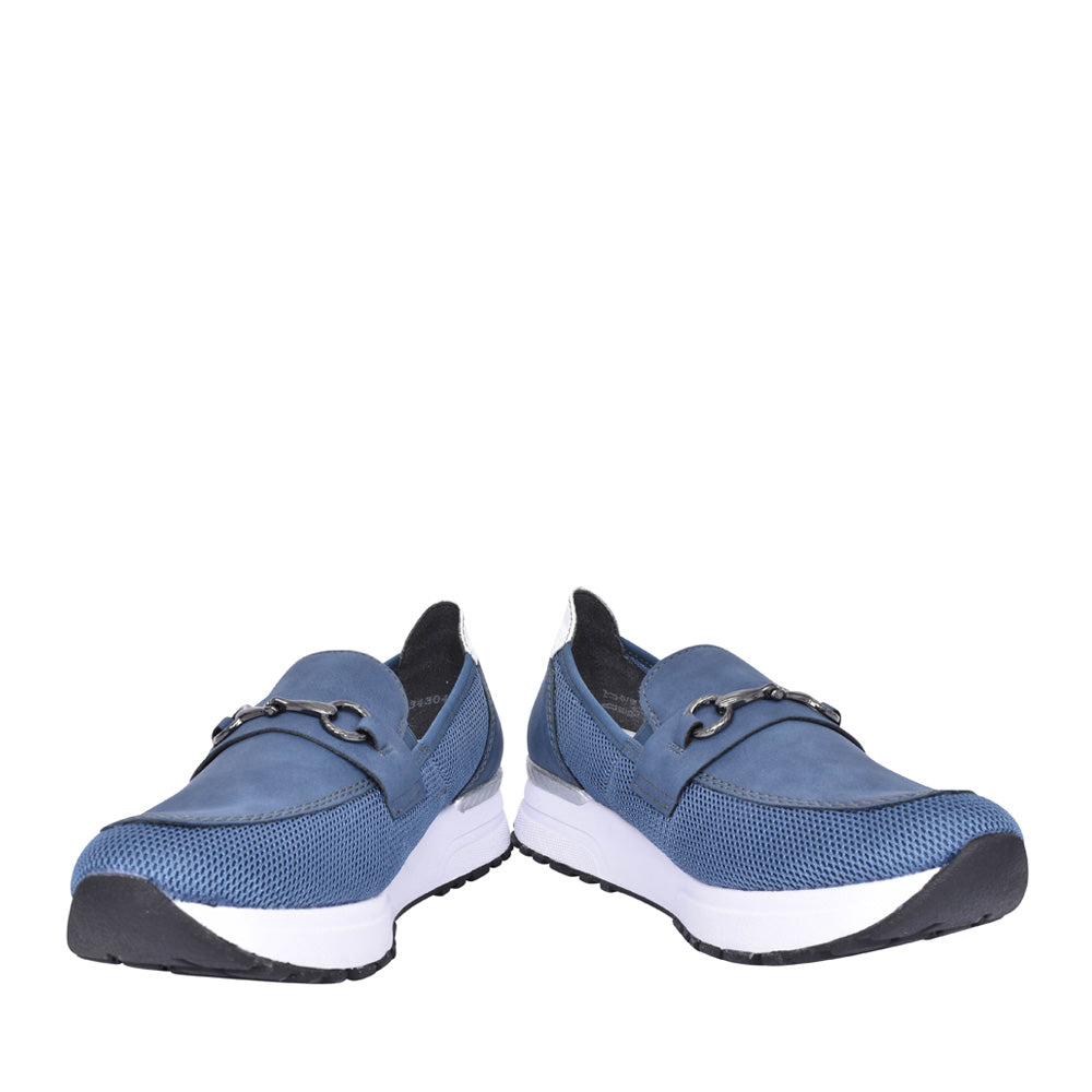 Ladies N7455 Slip-on Shoe In Denim