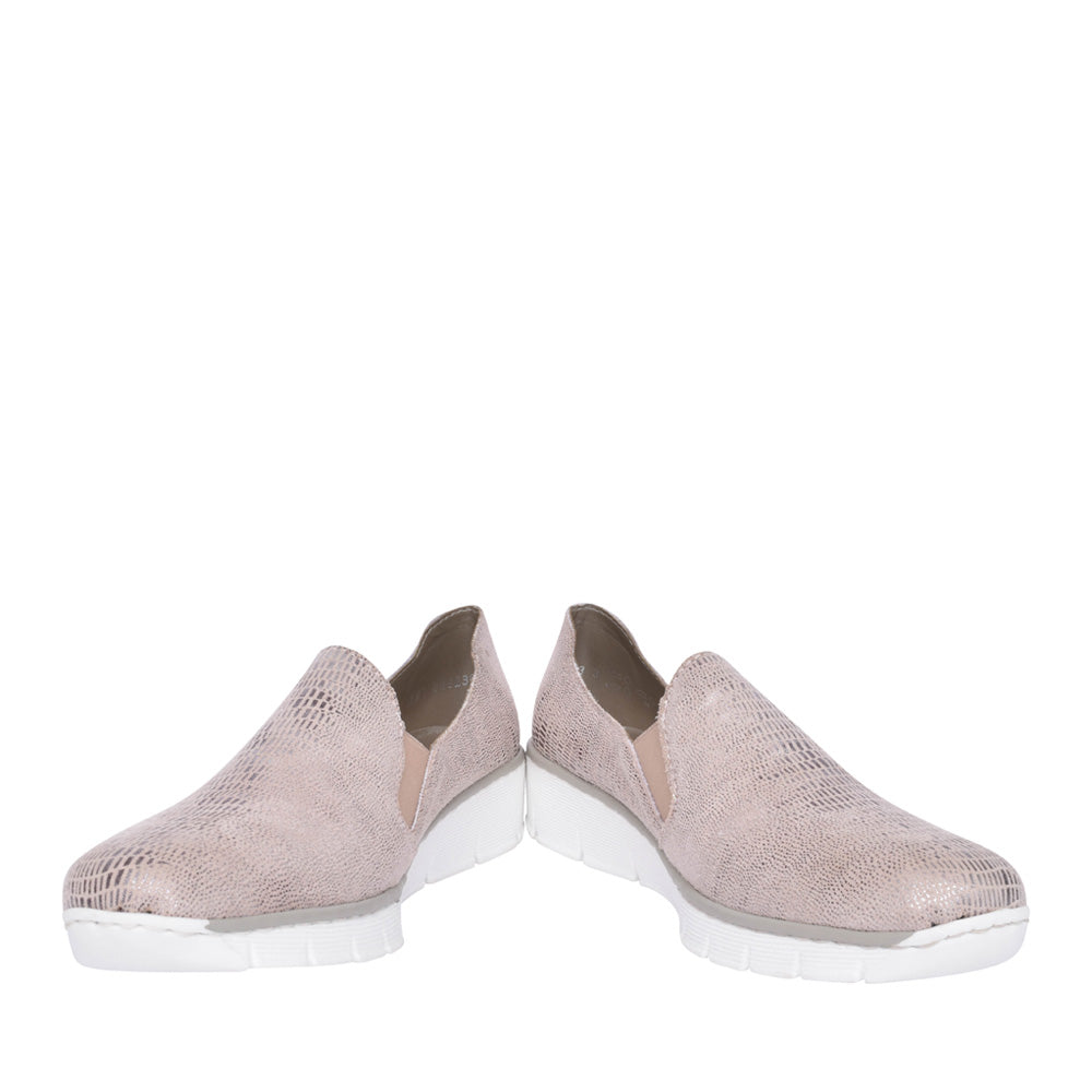 Ladies 537b0 Slip-on Shoe In Beige