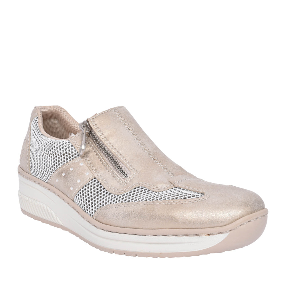 Ladies 48760 Slip-on Shoe In Beige
