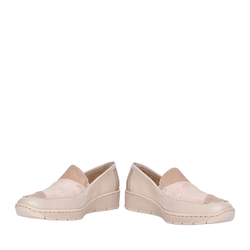 Ladies 53785 Slip-on Shoe In Beige