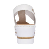 Ladies 67498 Wedge Sandal In Multi-colour