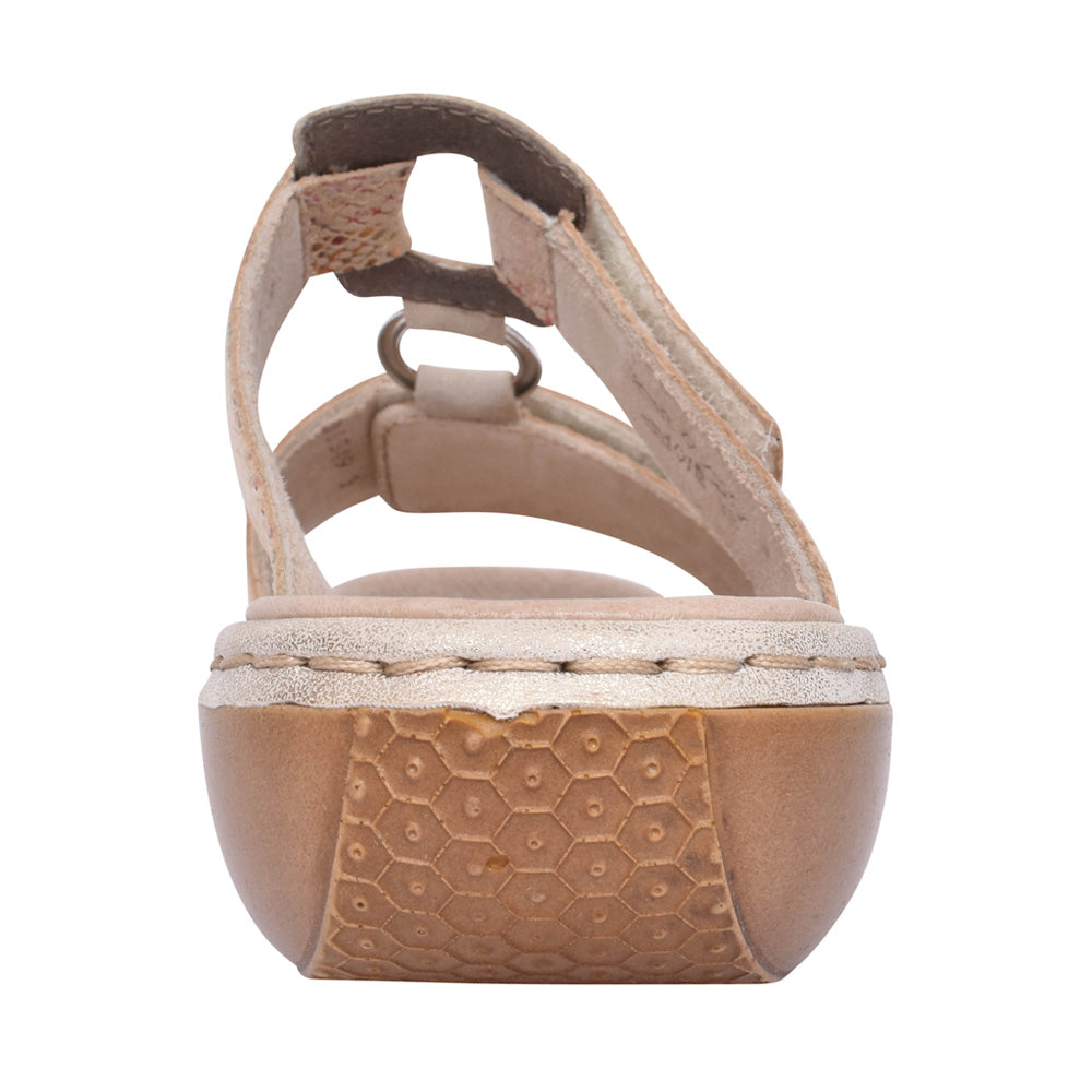 Ladies 659x6 Velcro Mule In Rose