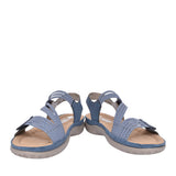 Ladies 64870 Velcro Sandal In Denim