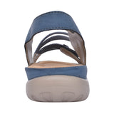 Ladies 64870 Velcro Sandal In Denim