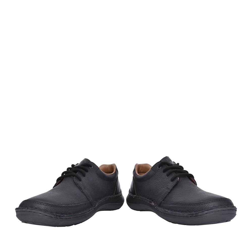 Mens 03002 Laced Shoe In Black