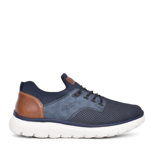 Mens B6652 Laced Shoe In Navy