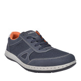 Mens 17302 Laced Trainer In Navy